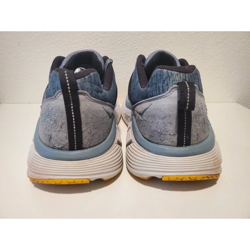 Hoka One One Gaviota 2 Sneakers Mens 14 Blue Gray Comfort Athletic Running Shoes